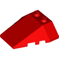 Lego doprava ostatní přední kapota 4x4, červená (4223486, 6146904)